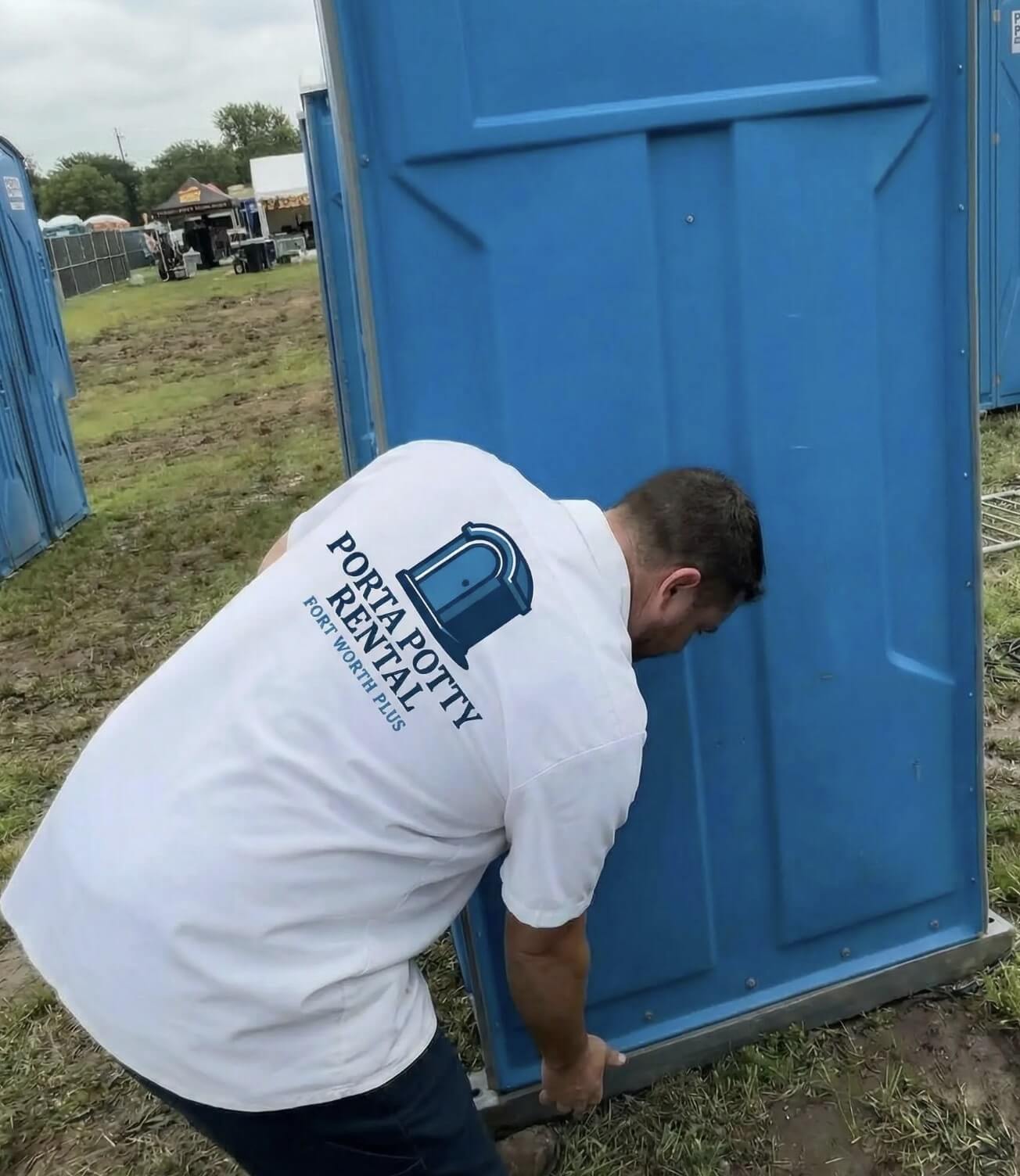 Professional Porta Potty Installation Fort Worth